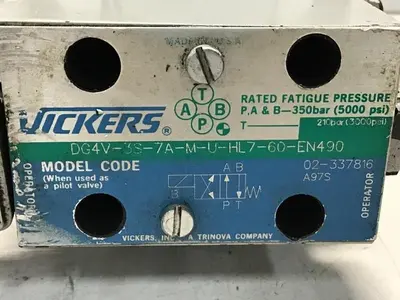 USED VICKERS DG4V-3S-7A-M-U-HL7-60-EN490