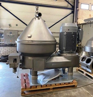 Westfalia MSE 500-01-777 warm milk separator, 316SS.