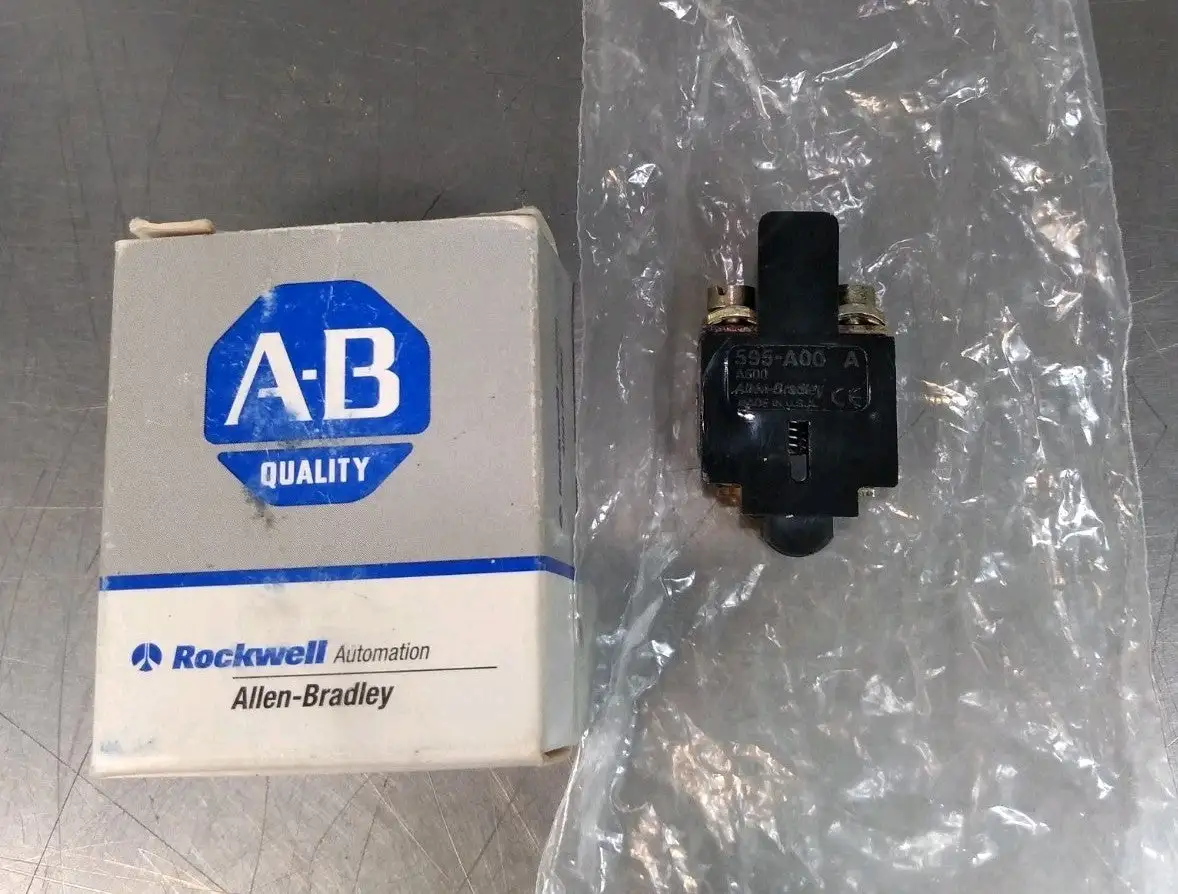 Allen Bradley 595-A00/A Auxiliary Contact Loc4E37