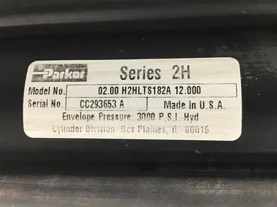 USED PARKER 02.00 H2HLTS182A 12.000
