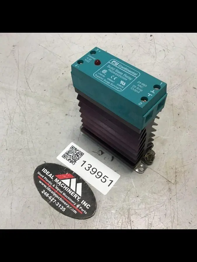USED CONTINENTAL INDUSTRIES RVDA/6V25/D04