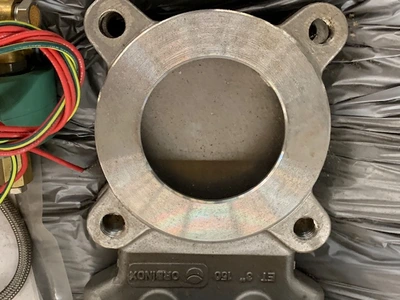 3" 150# Orbinox ET Knife Gate Valve Air Operated , New Storeroom Spare