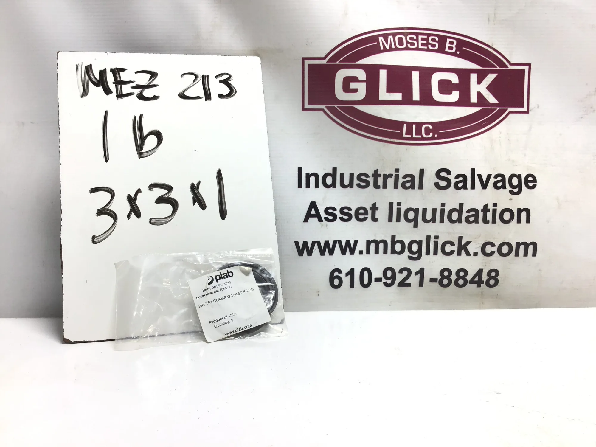 PIAB 2″ Tri-Clamp Gasket Food