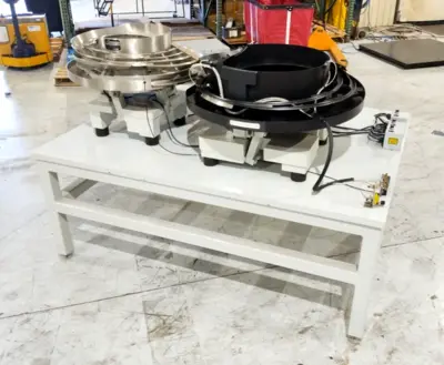 USED AUTOMATION FEED SYSTEMS VIBRATORY FEEDER BOWLS, 16002-1