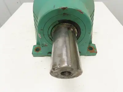 Leroy Somer Metric Gearmotor Inline Reducer 1 RPM Output .66kW 460V 3PH LS80L
