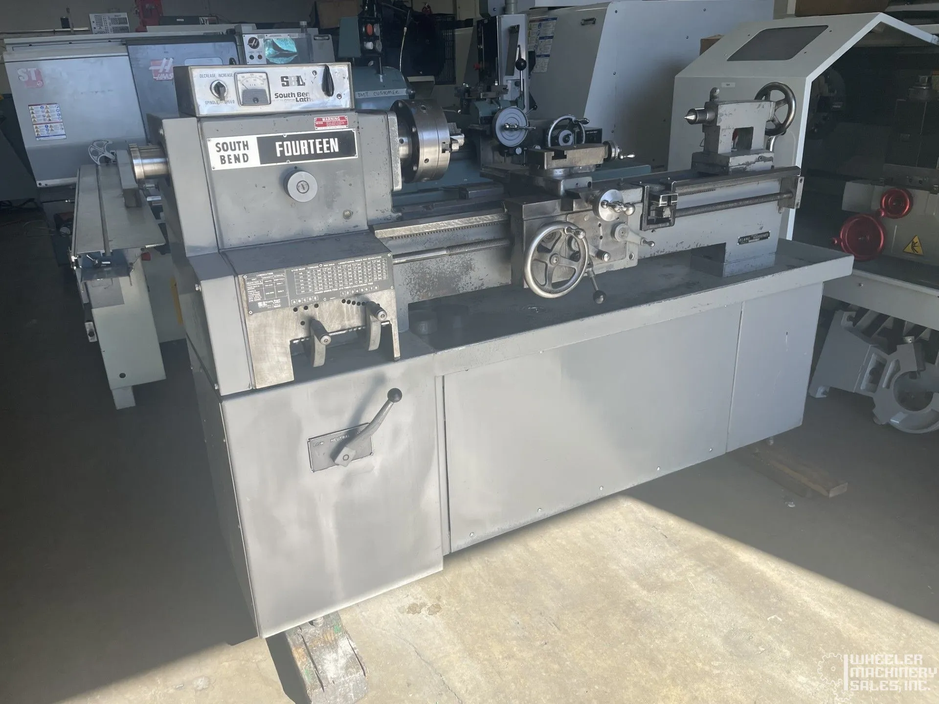 SOUTH BEND Model FOURTEEN Engine Lathe #8025 #1