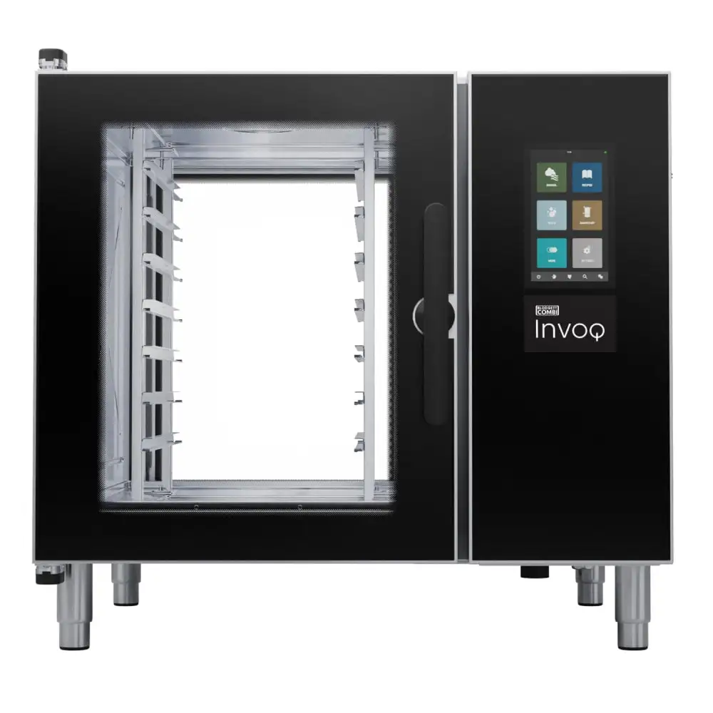 Blodgett INVOQ 61BE-PT INVOQ Single Full Size Pass-Thru Combi Oven - Boiler & Injection, 208v/3ph