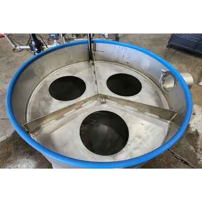 Used 30" Dia. Stainless Steel Reclaim Filter Receiver Collector