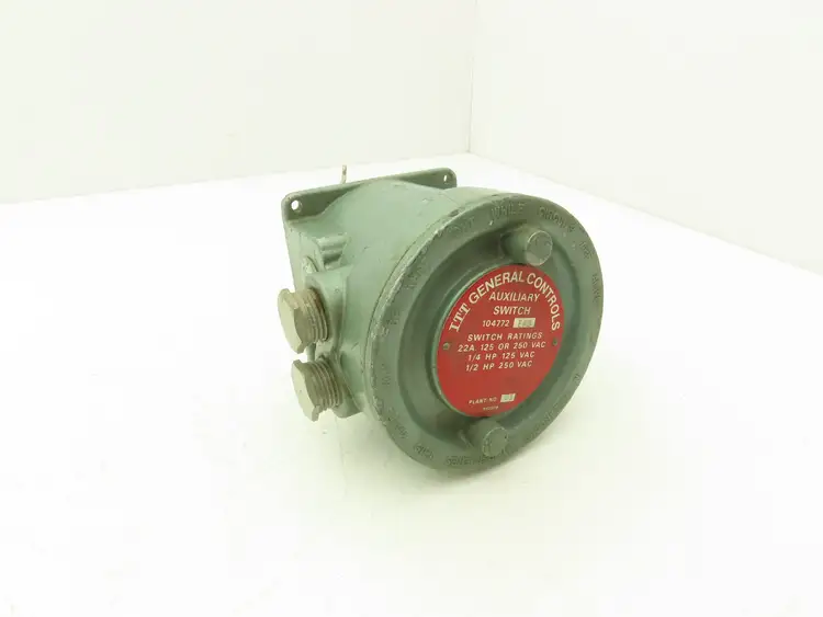 Used ITT GENERAL CONTROLS _UNKNOWN_ Relays & Switches | Arrow Industrial #560248