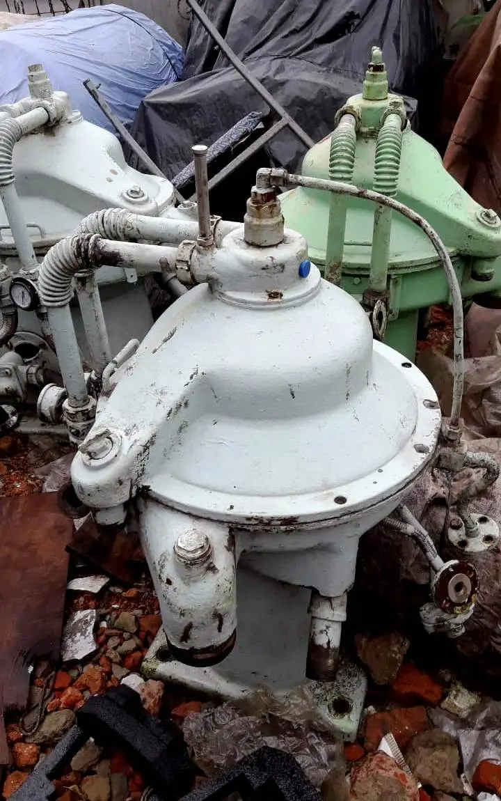 (3) Mitsubishi SJ-10F self-cleaning oil purifiers, SS bowl.