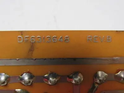Yasnac DF6313648 Rev B Circuit Board Card PCB