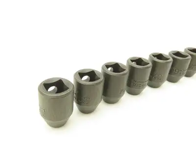 Williams 7206M 3/8" Drive 6MM 6 Point Impact Socket Shallow 1" OAL Lot of 10