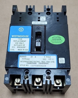 New | in-Stock Westinghouse REH3015 Circuit Breakers Indiana US | J&J Industrial Supply #1072700
