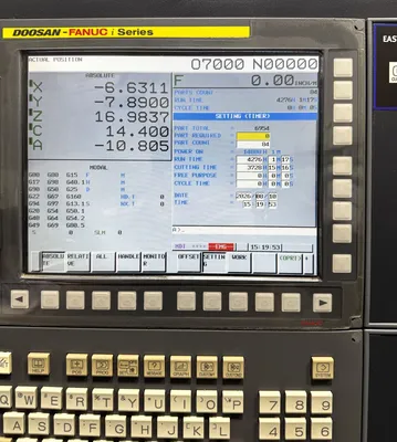 2017 DOOSAN DNM 200/5AX Vertical Machining Centers | Clark Machinery Sales, LLC (4)
