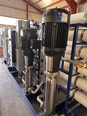 USED 2019 EVOQUA WATER TECHNOLOGIES RO/DI SYSTEM WITH SOFTENING CAPABILITY