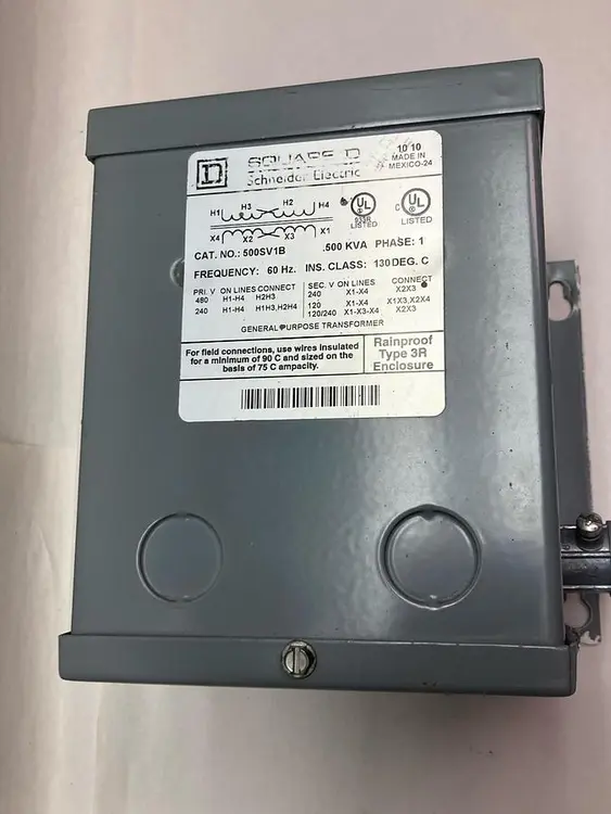 Used SQUARE D 500SV1B Miscellaneous Equipment (Electrical & Power) | Surplus Asset Holdings #1201773