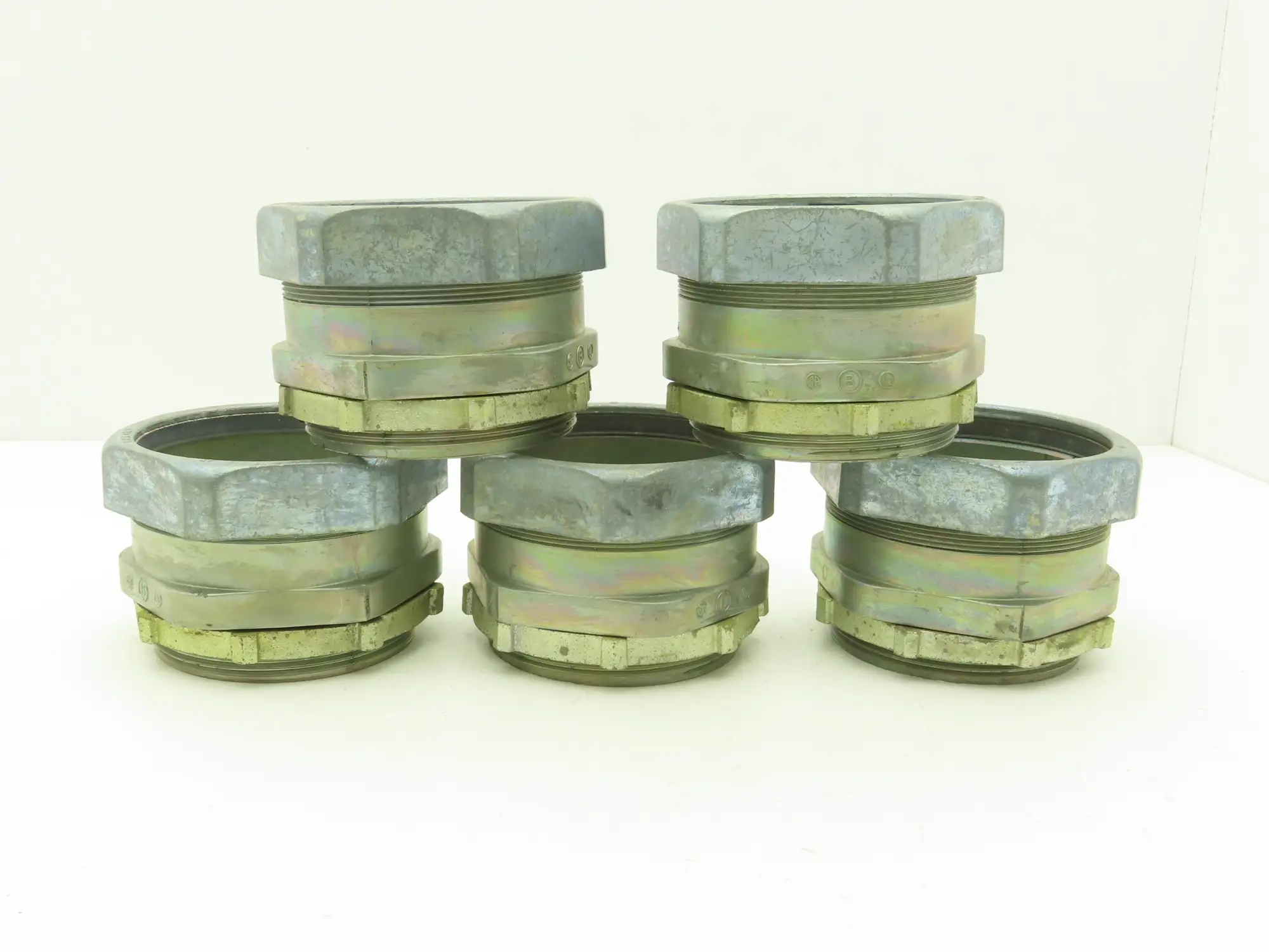4" EMT Compression Connector Lot of 5