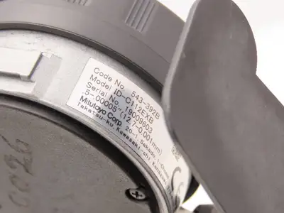 Mitutoyo 201-152 Dial Snap Gage 1-2" Range w/ Digimatic Indicator 0.5" 543-392B