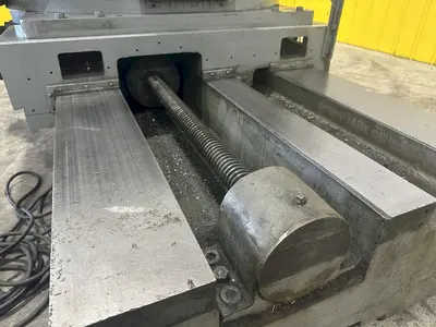 50" X 60" CINCINNATI BICKFORD CROSS SLIDING ROTARTY T-SLOT  MOTORIZED MILL TABLE: STOCK #22529