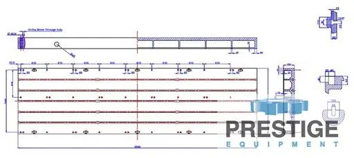 Used N/A T-SLOTTED Tables, Floor & Layout Plates New York US | Prestige Equipment #147028