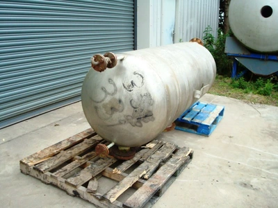 910 L S/S Horizontal Tank