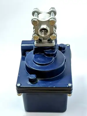 USED DYNAQUIP ELECTRONIC ACTUATED BALL VALVE 150 IN/LB