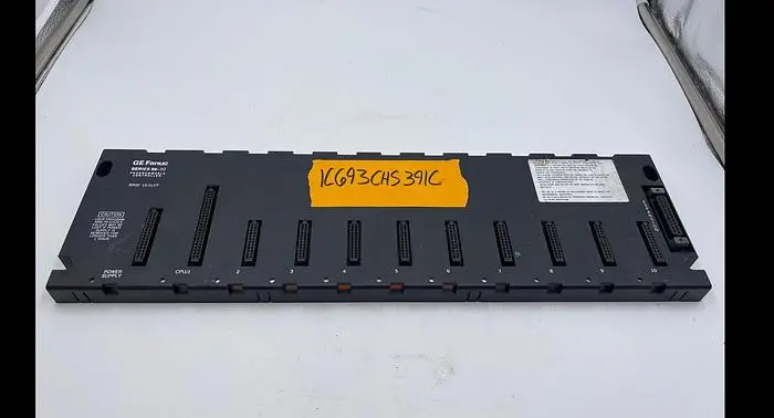 Used GE GE IC693CHS391C PLC Input & Output | ND Industrial Surplus #1215028