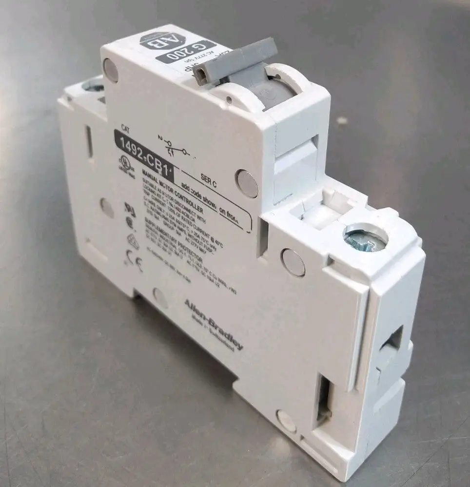 Allen Bradley 1492-CB1/C G200 20A Circuit Breaker Loc4E42