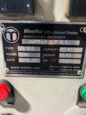 USED 2016 MEELKO TFS 500
