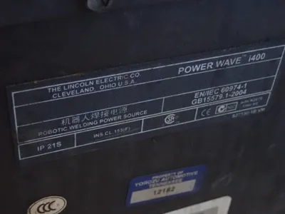 USED LINCOLN ELECTRIC POWERWAVE I400