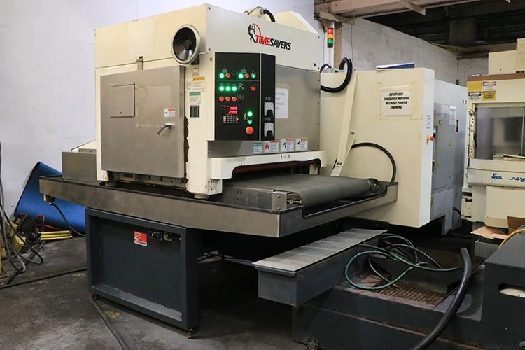 Used 2017 Timesaver LYNX 37MWT-DB-60, 2017, GRINDING HEAD & BRUSH HEAD Belt Grinders Including Sanders New Jersey US | Machinery Values #302701