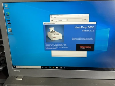 USED Thermo Scientific NanoDrop 8000