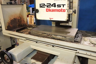 Used 1995 Okamoto ACC-1224ST, 1995, 3X AUTO FEEDS, AUTO IDF Reciprocating Surface Grinders New Jersey US | Machinery Values #1266706