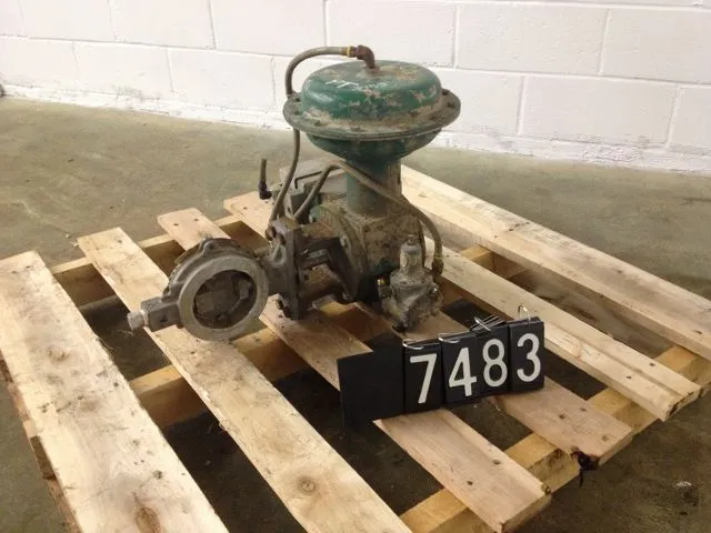 Fisher type 8550 Butterfly Valve size 4"
