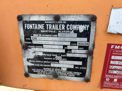 USED 1990 FONTAINE VELOCITY