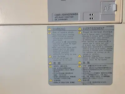 USED YASKAWA CIMR-AB4A0250ABA