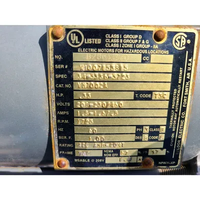 Used Orthman 9" dia. X 5' long Screw Conveyor Feeder