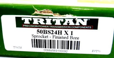 NEW TRITAN 50BS24H X 1 SPROCKET