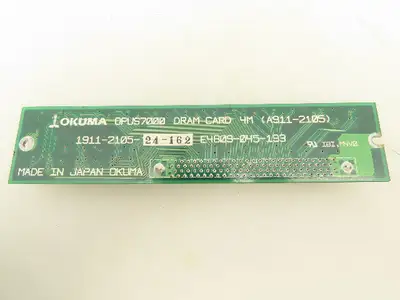 Okuma 1911-2105-24-162 Opus700 DRAM Card 4M