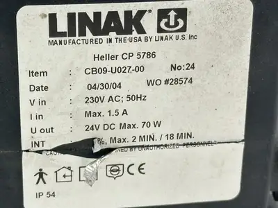 Used Linak Heller CP 5786 Motor Controllers Michigan US | Maverick Industrial Sales #1487499