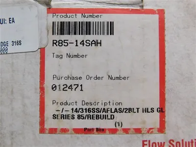 Flowserve R85-14SAH Series 85 Slurry Seal -/-14/316SS/AFLAS/2BLT HLS GL Rebuilt