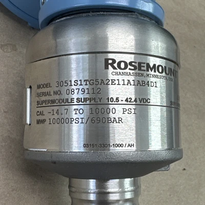 New | in-Stock Rosemount 3051S1TG5A2E11A1AB4D1 Test Equipment - Other Indiana US | J&J Industrial Supply #1259661