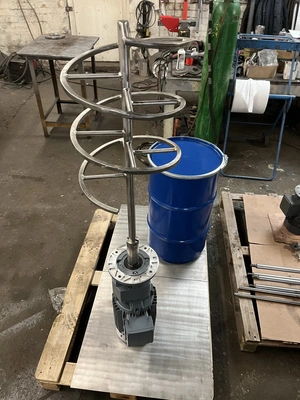 300 mm dia S/S Ribbon Spiral Impeller
