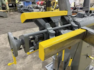 2500 LBS X 12" COOPER WEYMOUTH DOUBLE END PULL-OFF COIL REEL UNCOILER: STOCK #22618