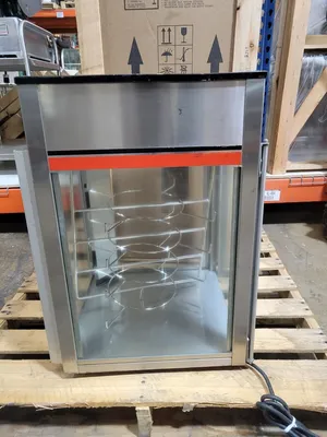 Hatco FDW-2 FLAV-R-FRESH Humidified Rotating Pizza Holding & Display Cabinet