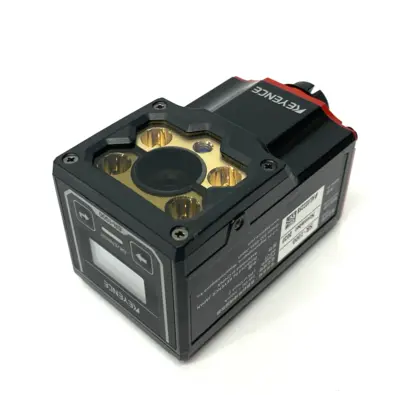 USED KEYENCE 1D AND 2D CODE READER, AUTOFOCUS TYPE, FIXED MOUNT