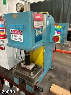 1983 MULTIPRESS WUA-2TR C Frame and Gap Frame Press | Kempler Machinery (1)