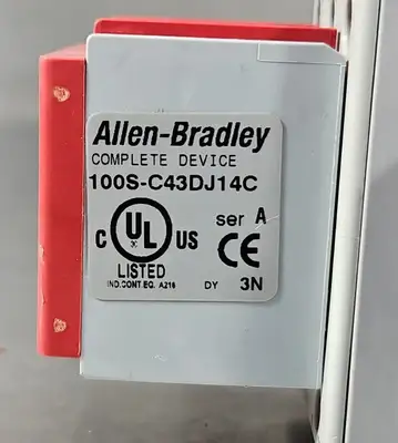Allen-Bradley 100S-C43DJ14C Ser A (Complete Device). Safety Contactor. 4E-18