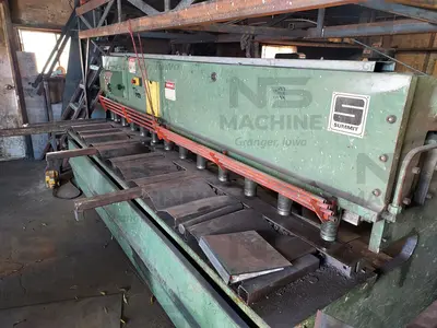 1/4″ x 10′ Summit Hydraulic Power Squaring Shear