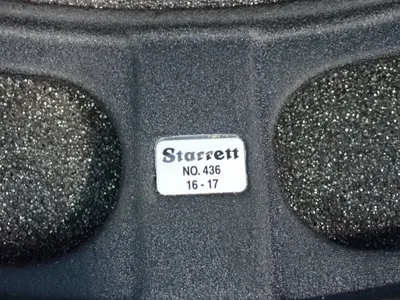 Used STARRETT 436 Micrometers Ohio US | HGR 24 #1233350